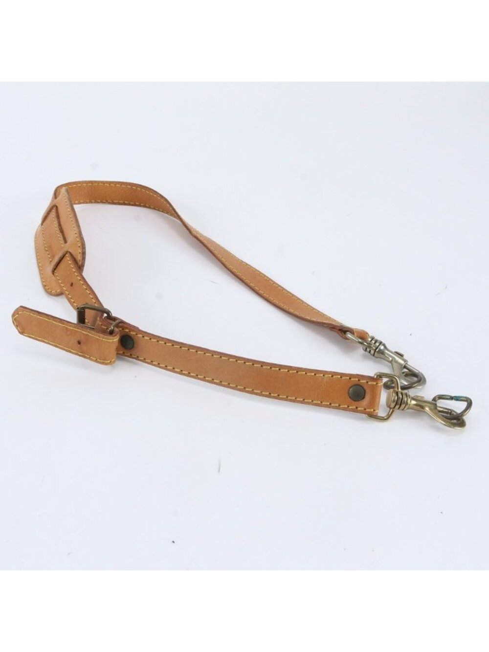 Louis Vuitton Vachetta Leather Shoulder Strap Crossbody Brown